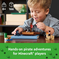 MINECRAFT® THE PIRATE SHIP VOYAGE - 21259