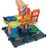 HOT WHEELS CITY DOWNTOWN EXPRESS CAR WASH PLAYSET  [HDR27]