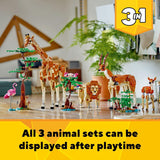 CREATOR 3IN1 WILD SAFARI ANIMALS - 31150