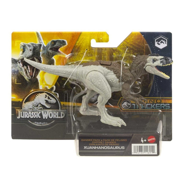 JURASSIC WORLD DINOSAUR ACTION FIGURES DANGER PACK - XUANHANOSAURUS  [HLN49]