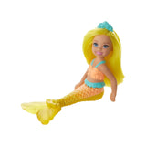 BARBIE CHELSEA MERMAID DOLL WITH YELLOW HAIR & TAIL [GJJ85/GJJ88]