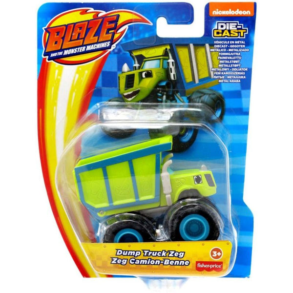 BLAZE & THE MONSTER MACHINES DIE-CAST MONSTER TRUCKS - DUMP TRUCK ZEG  [CGF20]