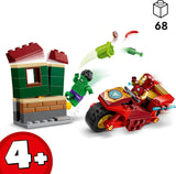 MARVEL® IRON MAN WITH BIKE AND THE HULK - 76287