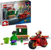 MARVEL® IRON MAN WITH BIKE AND THE HULK - 76287