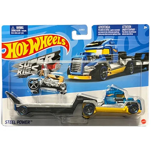 HOT WHEELS SUPER RIG - STEEL POWER  [BDW51]