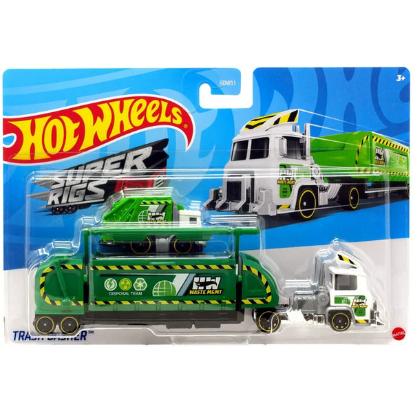 HOT WHEELS SUPER RIG - TRASH BASHER  [BDW51]