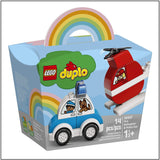 DUPLO® MY FIRST FIRE HELICOPTER & POLICE CAR - 10957