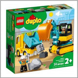 DUPLO® TOWN TRUCK & TRACKED EXCAVATOR - 10931