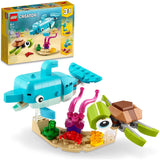 CREATOR 3IN1 DOLPHIN AND TURTLE - 31128