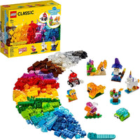 LEGO® CLASSSIC CREATIVE TRANSPARENT BICKS - 11013