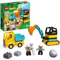 DUPLO® TOWN TRUCK & TRACKED EXCAVATOR - 10931