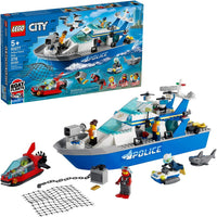 POLICE PATROL BOAT - 60277