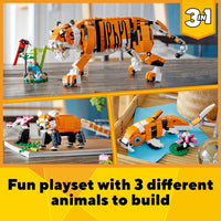 CREATOR 3IN1 MAJESTIC TIGER - 31129