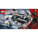 MARVEL SUPER HEROES BLACK WIDOW S HELICOPTER CHASE 76162 Brick By Brick Kenya