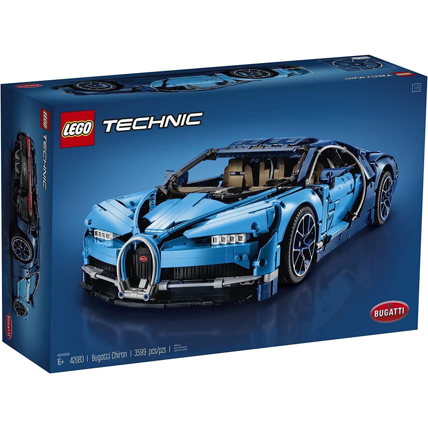 TECHNIC BUGATTI CHIRON - 42083 – Brick By Brick Kenya