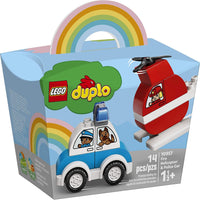 DUPLO® MY FIRST FIRE HELICOPTER & POLICE CAR - 10957