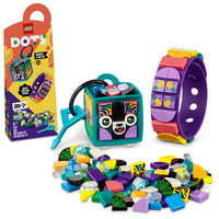 LEGO® DOTS™ NEON TIGER BRACELET AND BAG TAG - 41945