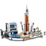 CITY DEEP SPACE ROCKET & LAUNCH CONTROL BUILDING - 60228