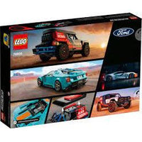 SPEED CHAMPIONS FORD GT HERITAGE EDITION AND BRONCO R - 76905