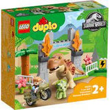 DUPLO® T.REX AND TRICERATOPS DINOSAUR BREAKOUT - 10939